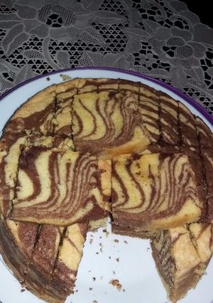 Foto resep Zebra cake
