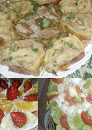 صورة لوصفة رولي بطاطا بالدجاج 🤩🍗
