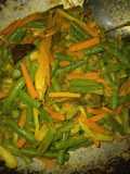 Buncis Wortel Lengkio bumbu kuning pedas