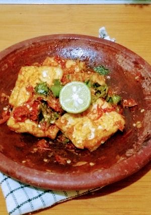 Foto resep Tahu penyet kemangi