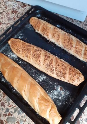 صورة لوصفة خبز الباغييت