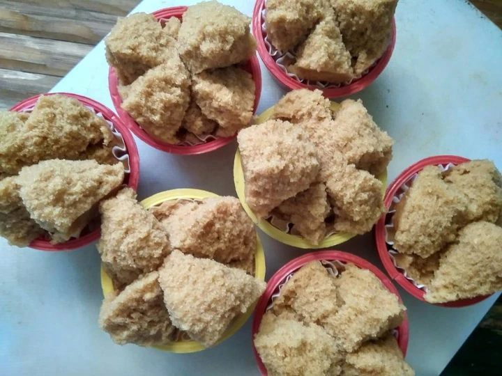 Langkah Gampang Membikin Resep Bolu Kukus Gula Merah Merekah Indah 😍 yang Bikin Ngiler Anti Ribet, Lezat