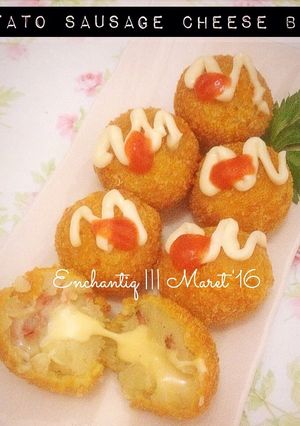 Foto resep Potato Sausage Cheese Ball