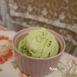 【Kate午後烘焙】清涼爽口的宇治抹茶冰淇淋(不加蛋)