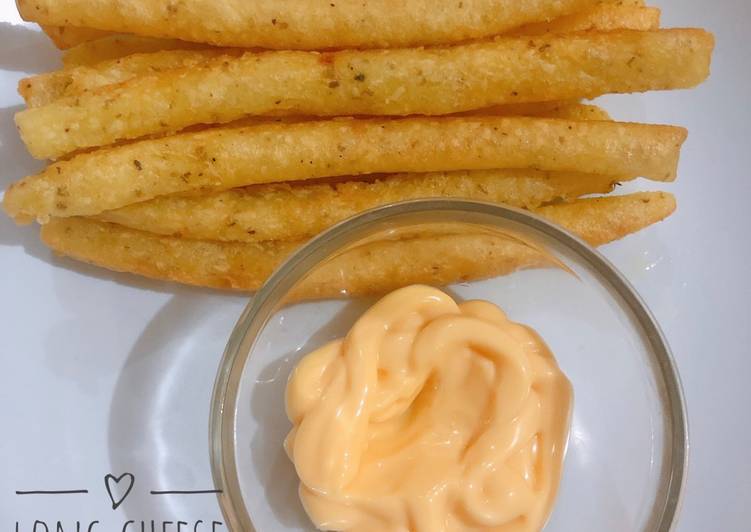 Cara Memasak Long Cheese Potatoes (Kentang Keju Panjang) yang Lezat