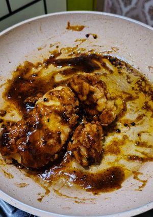 Foto resep Blackpepper Chilli Chicken
