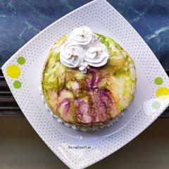 A picture of Marble Glaze Cake.