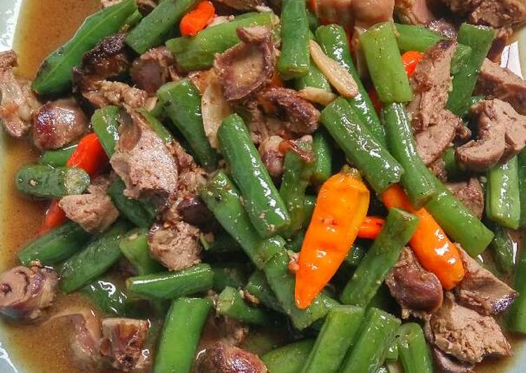 Bahan Menyiapkan Oseng Buncis Ati Ampela, Menggugah Selera