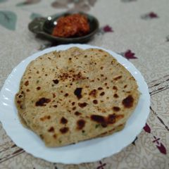 A picture of Sattu Paratha.