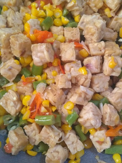 Foto resep Oseng tempe buncis jagung manis