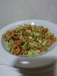 Una foto de Ensalada de Quinoa y aguacate