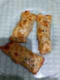Strudel de salmón ahumado y torta del Casar