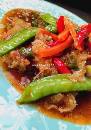 Foto resep Udang Asam Manis