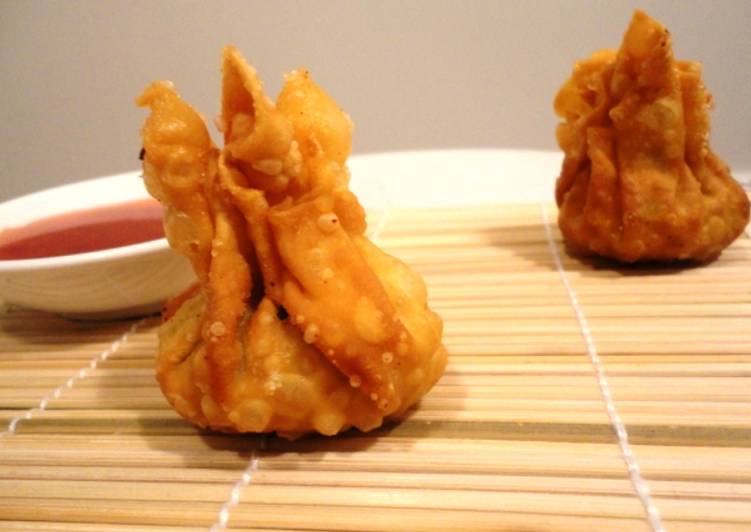 Easiest Way to Make Speedy Fried Chicken Wontons