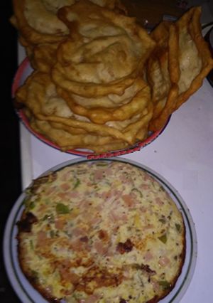 Una foto de Un desayuno panameño