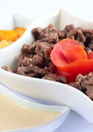 صورة لوصفة طريقة عمل شاورما اللحم اللبنانية