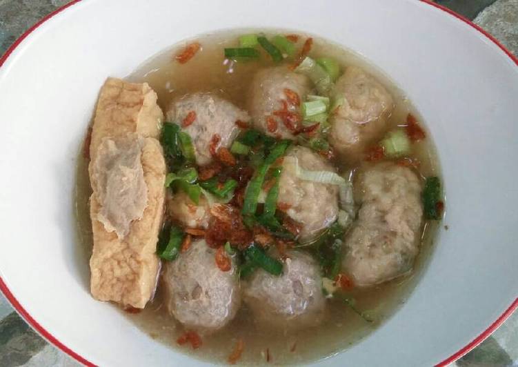 Bakso bakwan malang ala bunda jk