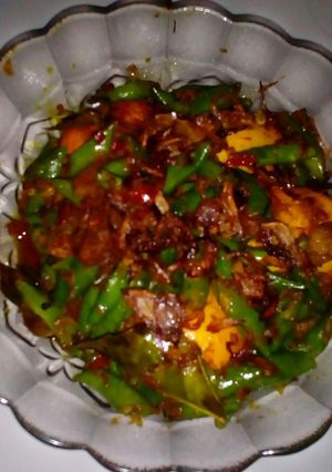 Foto resep Telur buncis bumbu acar