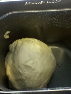 A picture of Bread dough.