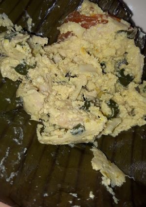 Foto resep Botok jamur dan tahu