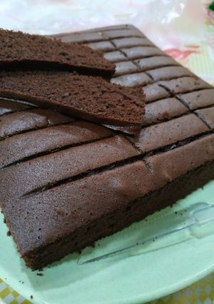 Foto resep Basic Chocolate Sponge Cake