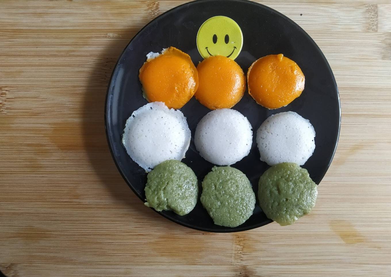 Healthy Colourful Mini Idlis