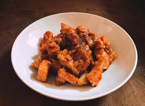 Hình của món Thịt Heo Kho Sả Ớt.