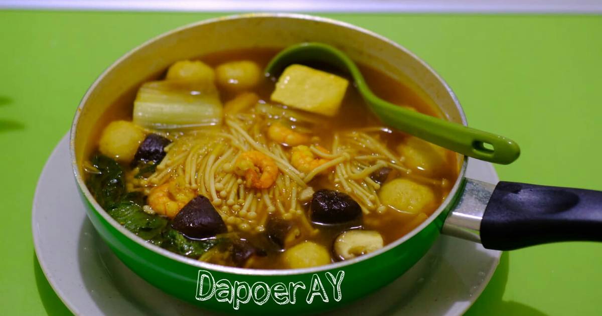 Resep Spicy Salmon Head Nabe Sushi Tei KW 100 oleh Dapoer_AY Cookpad