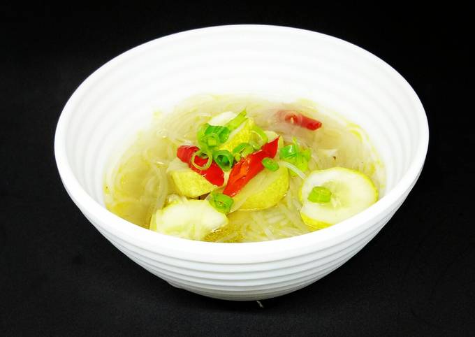 Standar Resep membuat Timun n soun Kuah yang gurih