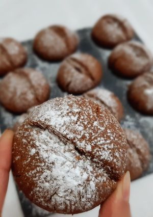 Une photo de Sablés choco ❤