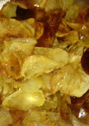 Una foto de Papas crocantes