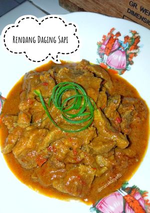 Foto resep Rendang Daging Sapi (bumbu authentic)