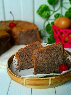 Foto resep Chiffon cake ketan hitam