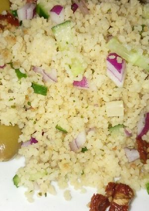 Zöldséges kuszkusz recept fotója