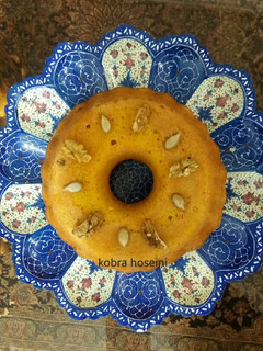 عکسی از دستور کیک کدوحلوایی