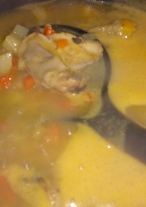 Una foto de Pollo a la naranja, sencillo pero delicioso