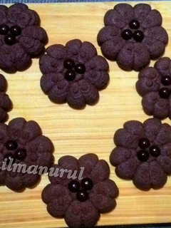 Foto resep Semprit cokelat yang nyoklat banget