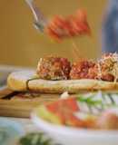 Albóndigas con salsa napolitana