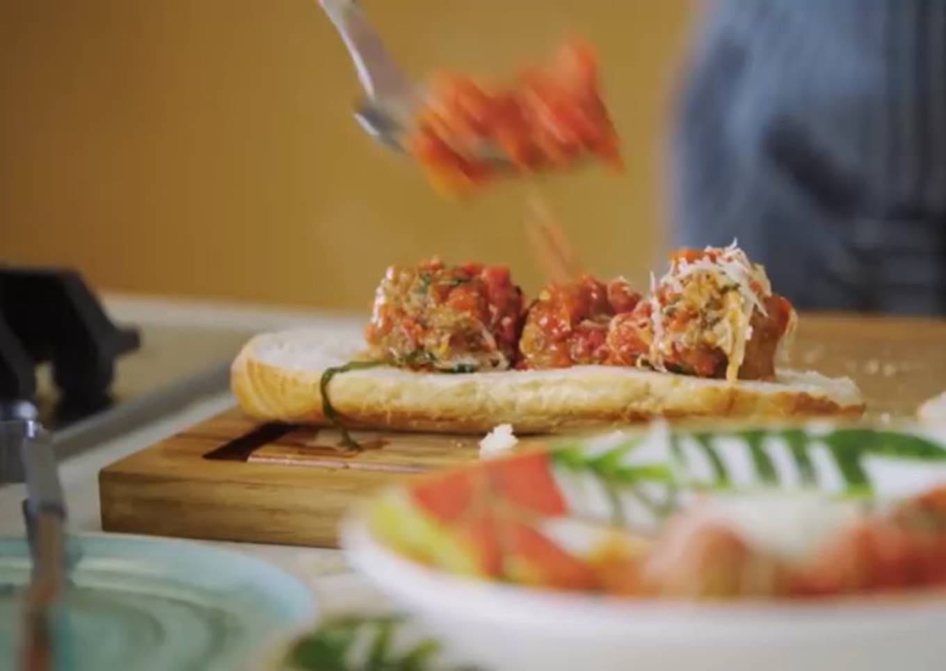 Albóndigas con salsa napolitana