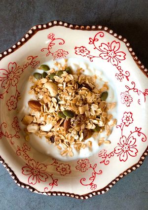 Hình của món Eatclean - Granola 5 Loại Hạt & Sữa Chua.