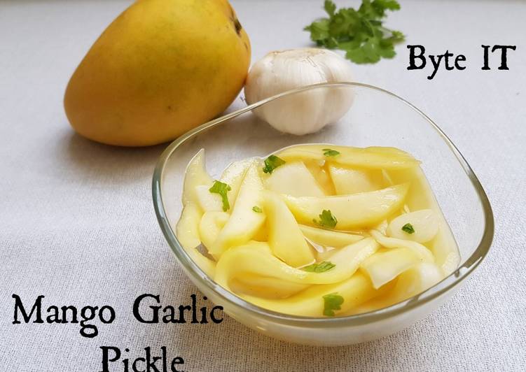 Simple Way to Make Any-night-of-the-week Mango garlic pickle