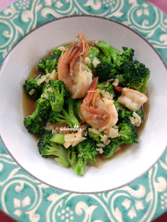 Foto resep Cah Brokoli Udang