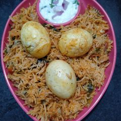 Egg Biryani A picture of Egg Biryani.