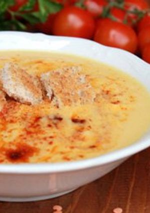 A picture of Yellow Lentil Soup.