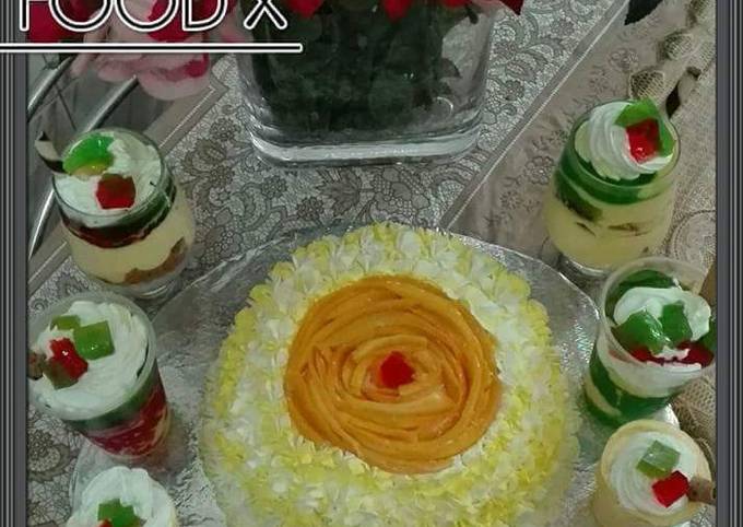 Recipe: Yummy Mango_Mousse_Cake