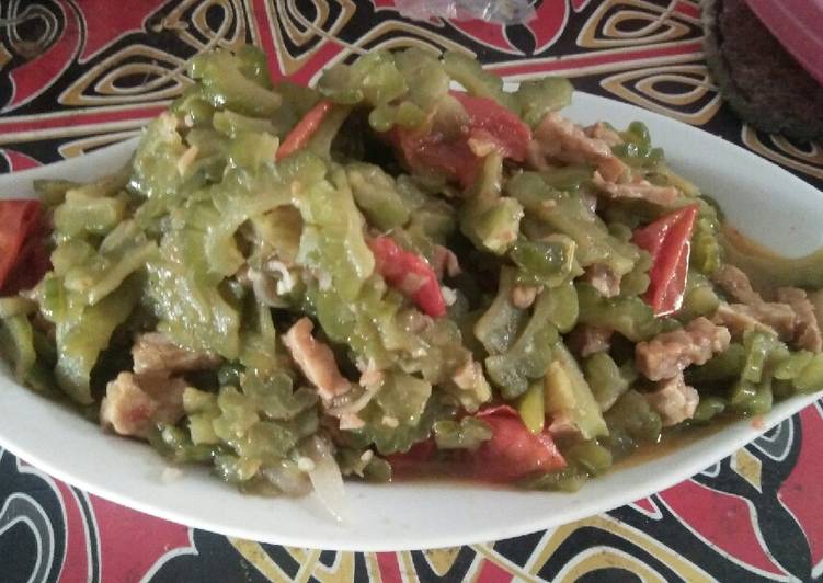 Tumis pare tempe (tuparte)