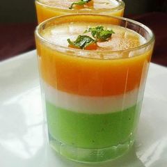 Tricolor Smoothie A picture of Tricolor Smoothie.
