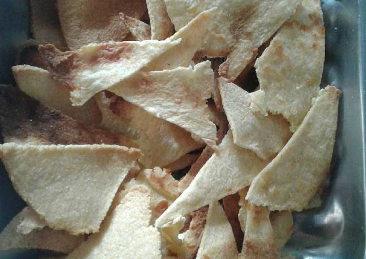 Nachos (hechos con polenta) Receta de Nahir Gomez Cookpad