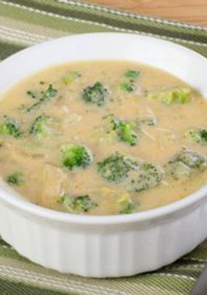 صورة لوصفة طريقة عمل شوربة البروكولي