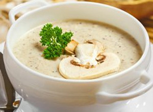 صورة لوصفة شوربة الفطر بالكريمة